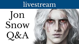 The real Jon Snow live QampA [upl. by Hgielyk]