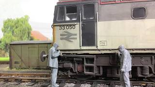 Model Trains 122  MODELU Driver Shunter Figures review for Hither Green TMD In O Gauge 7mm Scale [upl. by Adelheid825]