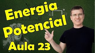 ENERGIA POTENCIAL GRAVITACIONAL E ELÁSTICA  DINÂMICA AULA 23  Prof Marcelo Boaro [upl. by Selie250]