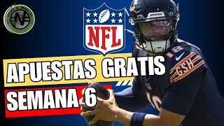 Apuestas NFL semana 6 Picks NFL y pronósticos temporada 2024 🏈 💰 [upl. by Anilrac]