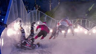 BIGGEST Red Bull Crashed Ice CRASHES [upl. by Wessling]