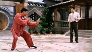 Jet Li vs Jing wu men disciple [upl. by Liauqram389]