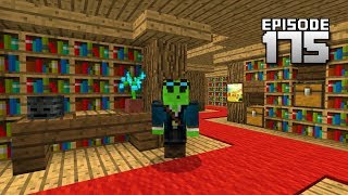 Lets Play Minecraft PE  Ep175  Realistic Library [upl. by Newfeld]