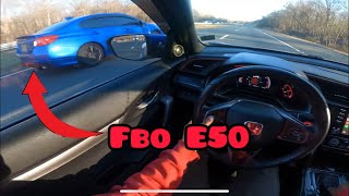 360whp Civic Si POV  Pulls with a WRX [upl. by Naillil]