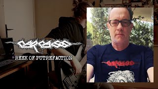 Carcass  Reek Of Putrefaction bass cover [upl. by Weitzman]