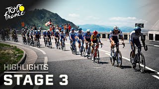 Tour de France 2023 Stage 3  EXTENDED HIGHLIGHTS  732023  Cycling on NBC Sports [upl. by Wilscam]