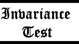 Invariance Test Part1 Measurement of Construct [upl. by Aniwde]