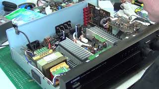 Yamaha AX396 HiFi Amplifier repair [upl. by Atined]