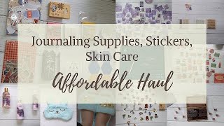 huge affordable stationery haul ft journalsay  AmazonInOfficial  stationery haul India [upl. by Arleyne158]