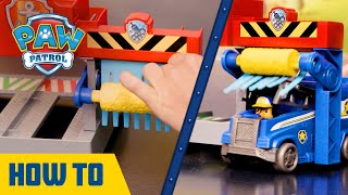 PAW Patrol Highway Rescue HQ  How to Play  Toys for Kids [upl. by Jonah38]