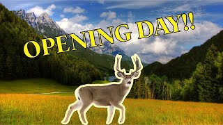 2024 OPENING DAY FOR MULE DEER [upl. by Ennovehs]