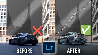 5 Creative Ways To Use the Curve Tool for Car Photography In Lightroom [upl. by Arim565]