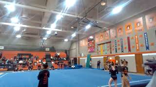 WBL girls gymnastics vs mounds view irondale 12722 [upl. by Rothenberg586]