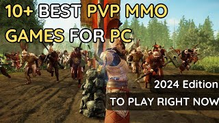 10 Best PvP MMO games for PC to play right now  2024  No Commentary [upl. by Alemat]