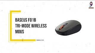 Baseus F01B TriMode Wireless Mouse Unboxing and Setup Guide [upl. by Denny945]