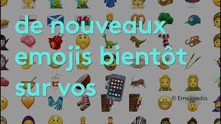 Découvrez les nouveaux émojis qui vont bientôt débarquer dans vos téléphones  franceinfo [upl. by Wiedmann318]