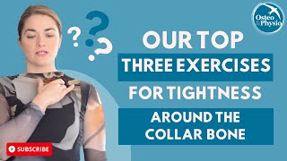 Our top three exercises to relieve tension around the collar bone [upl. by Fesuy742]