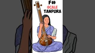 F Sharp Tanpura  muzzicotanpuraviralshorts [upl. by Ellenehc]