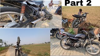 Discover bike silencer change splendour bike loud volume 🙉 exhaust part 2 [upl. by Stulin]