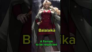 Balalaika  A perfect example of a badass female leader  Black Lagoon  blacklagoon balalaika [upl. by Danita]