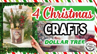 CLASSY DOLLAR TREE CHRISTMAS DIY CRAFTS [upl. by Ydniw282]