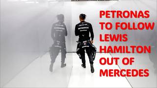 Toto Wolff tries to stop PETRONAS following Lewis Hamilton out of Mercedes on the eve of Mexican GP [upl. by Eilak22]