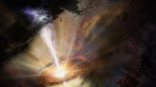 Supermassive black hole feeds with intergalactic gas clouds [upl. by Atiuqet]