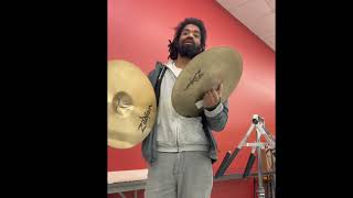 Orchestral percussion basics crash cymbals With Matthew Fowler [upl. by Breh]