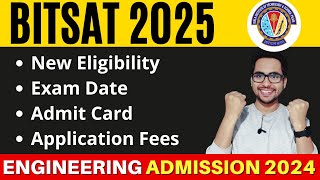 BITSAT 2025 Registration Date  Application Form Exam Date  BITS Pilani Admission 2025  GyanRoof [upl. by Ahsirtal834]