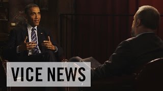 President Obama On Marijuana Legalization And Criminalization The VICE News Interview [upl. by Yesdnik368]