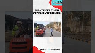 Anti  Collision System  Reverse Parking Sensor  gpinnov [upl. by Golda]