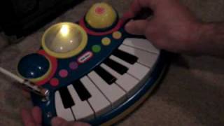 Circuit Bent Little Tikes PopTunes Big Rocker Keyboard [upl. by Holleran862]