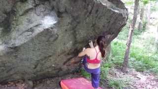 Dana Bleiberg working Black Arrow in Patapsco State Park [upl. by Nafets]