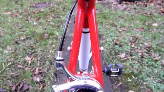 Ribble Reynolds 525 Campagnolo Athena Winter Trainer [upl. by Boothman749]