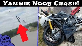 Yammie Noob Horrible CRASH Update amp Explanation  Yammie Noobs Motorcycle Crashes Into Super Car [upl. by Luise]