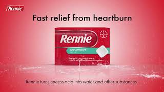 Rennie  Fast Relief From Heartburn 15quot [upl. by Avril306]