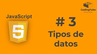 ⭐ JS 03 ¿Conoces todos estos TIPOS DE DATOS 📚 Curso JAVASCRIPT [upl. by Urita83]