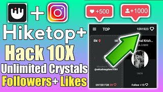 How To Get Unlimited Hiketop CrystalHiketop Unlimited Crystal TrickHiketop Crystal Kaise Kamaye [upl. by Abbotsen356]