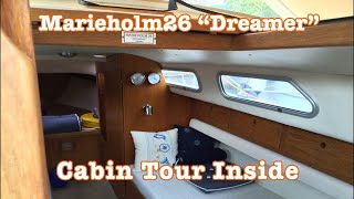 Marieholm26 Folkboat Sailing Vlog Transforming The Cabin With Sea4see [upl. by Maurizio]