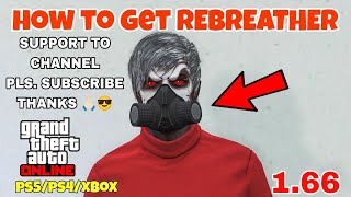 NEW GTA 5 HOW TO GET REBREATHER IN GTA 5 ONLINE  HOW TO GET BLACK REBREATHER GTAONLINE GTA5ONLINE [upl. by Rehpinej180]