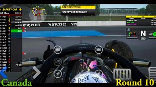 Monoposto 2024 S3 Round 10 Canada GrandPrix Not The Best Pace Big Crash In Last Lap monoposto [upl. by Nellaf]