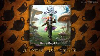 Alice in Wonderland Soundtrack  03 Proposal  Down the Hole [upl. by Corene]