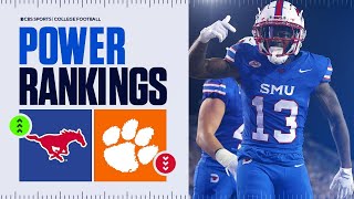 College Football Power Rankings Week 11 SMU JUMPS after huge win Clemson DROPS after loss at home [upl. by Hicks]