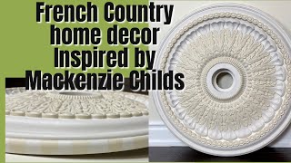 ASMR painting video French Country Home Decor Inspired by Mackenzie Childs [upl. by Eliak]