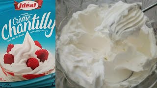 comment faire une crème Chantilly à la maison [upl. by Ciri219]