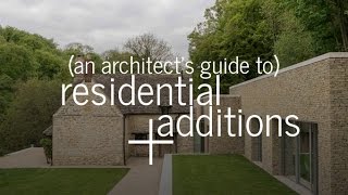 Residential Additions An Architects Guide [upl. by Erastus247]