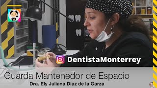 🤔❓Cómo Hacer un Guarda de Acetato👅Mantenedor de Espacio dental [upl. by Yrahca]