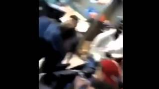 McDonalds Restaurant Riot In Wigan Greater Manchester [upl. by Syd]