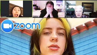 Celebrities Crashing Zoom Calls [upl. by Oratnek]