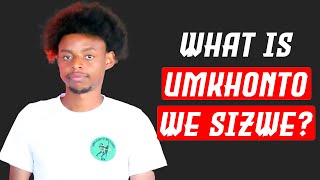 Thokozani Nxumalo  Umkhonto We Sizwe Definition [upl. by Berglund377]